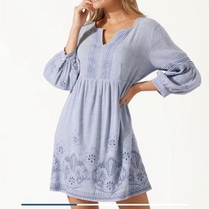 Light blue XL Tommy Bahama St. Lucia dress.